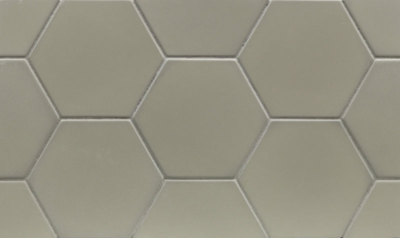 CONTOURS: Ginger Route Hexagon Field Tile (4" | matte)