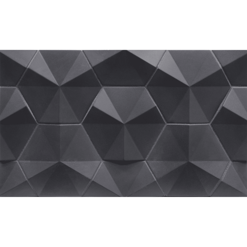 CONTOURS: Nori Fanfare Hexagon Field Tile (4" | matte)