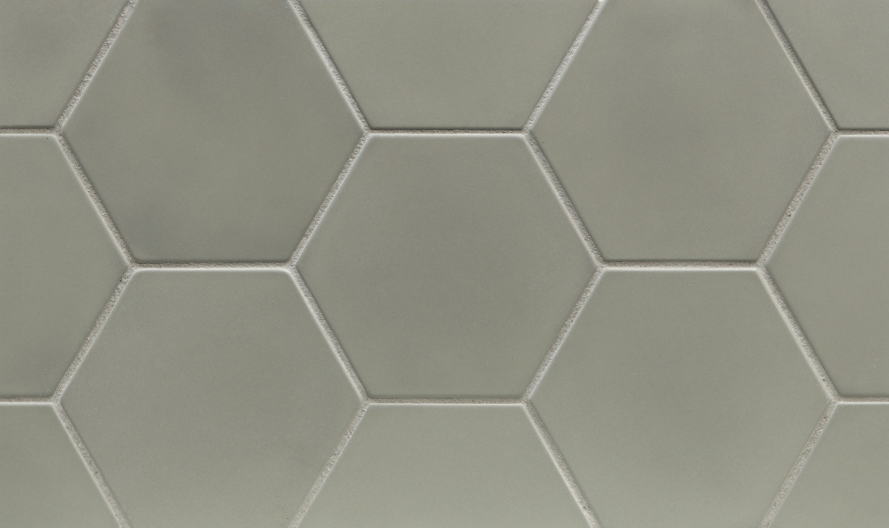 CONTOURS: Stoneware Hexagon Field Tile (4" | matte)
