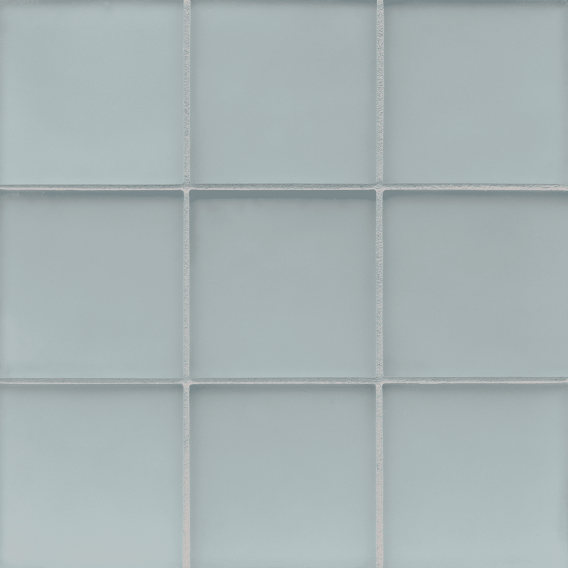 FLUX: Clear Square Field Tile (4"x4" | silk)