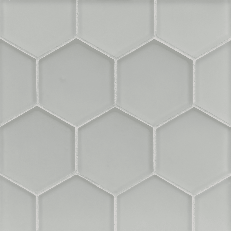 FLUX: Crystal Hexagon Field Tile (4" | silk)