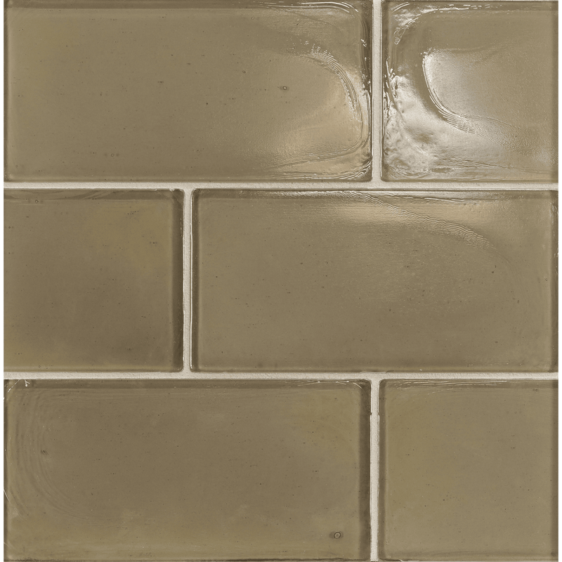 FLUX: Latte Rectangle Field Tile (4"x8" | silk)