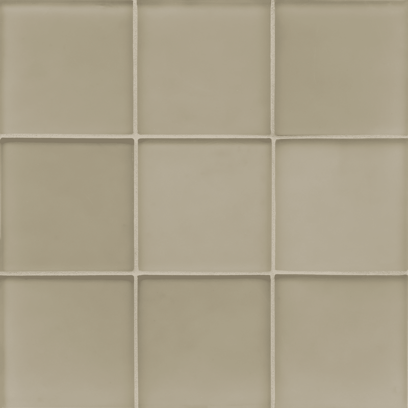 FLUX: Latte Square Field Tile (4"x4" | silk)