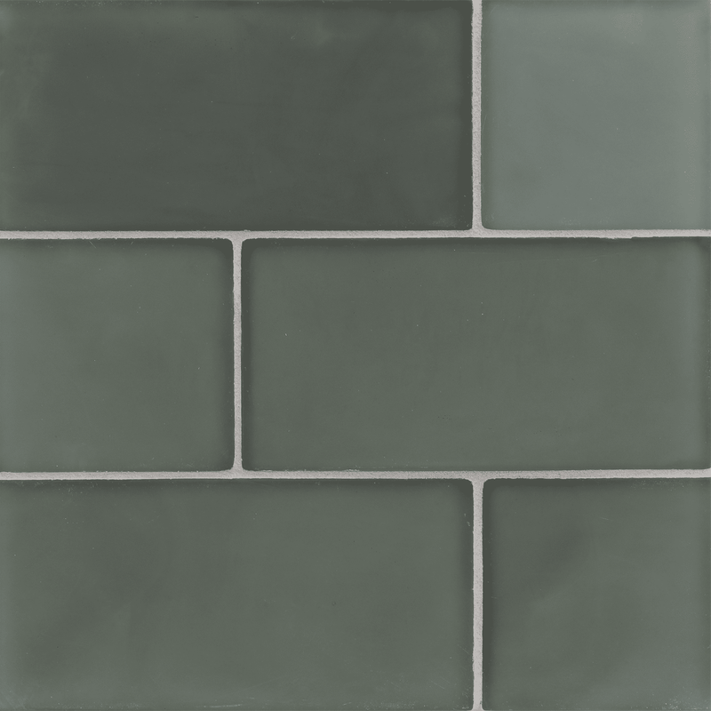 FLUX: Silver Rectangle Field Tile (4"x8" | silk)