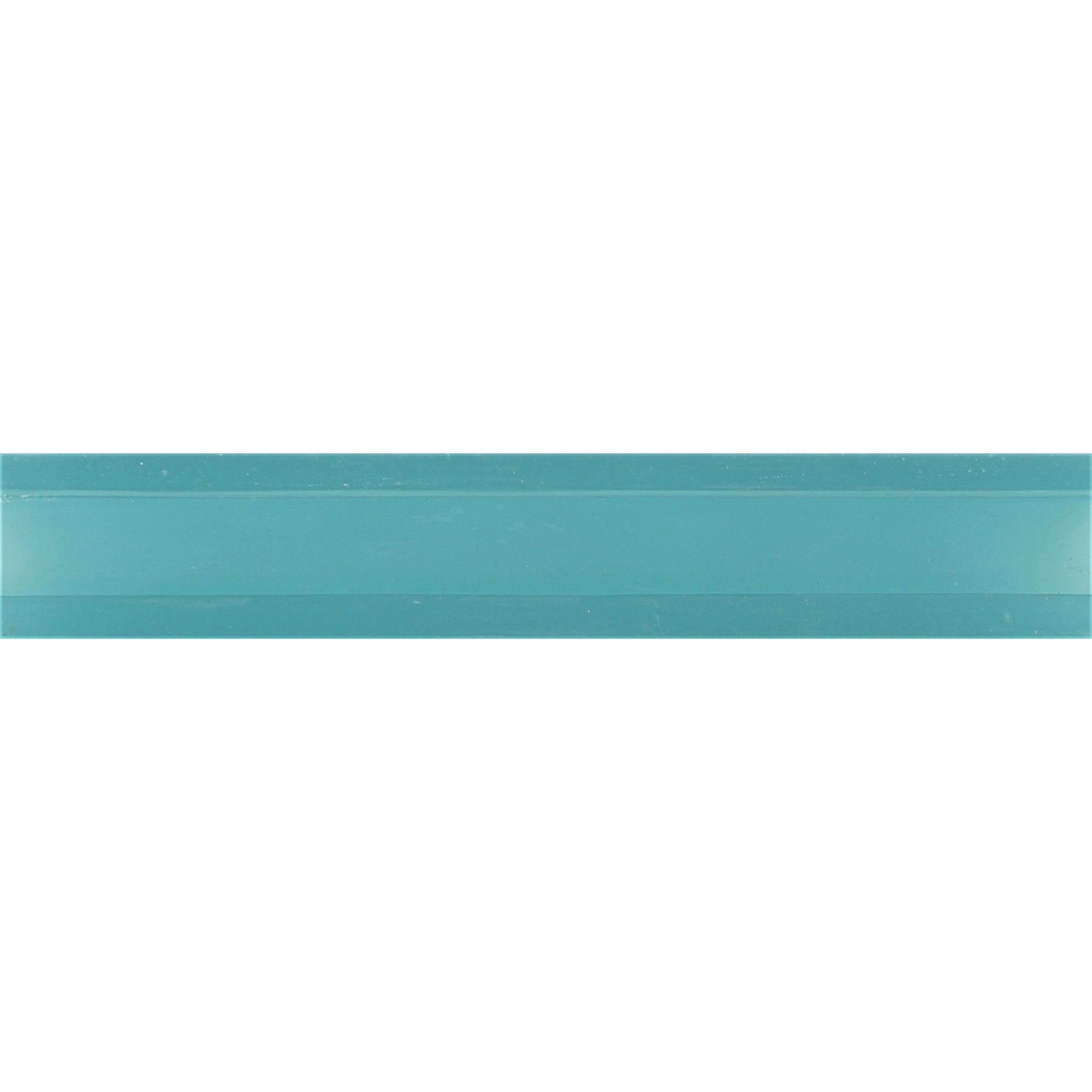 GLASS BARS: Java Blue Channel Bar Liner (1 1/4"x7 7/8" | silk)