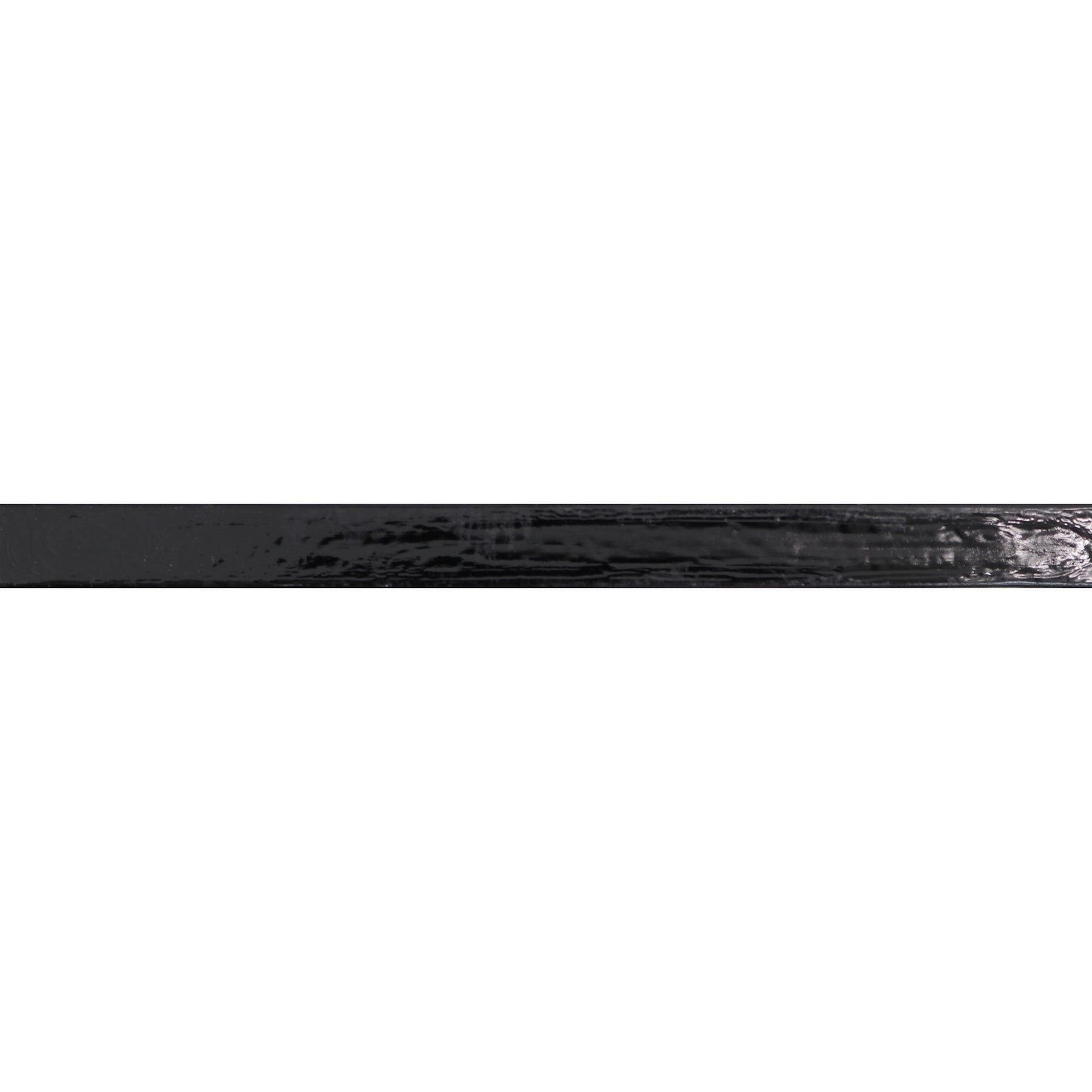 GLASS BARS: Midnight Black Flat Bar Liner (5/8"x7 7/8" | natural)