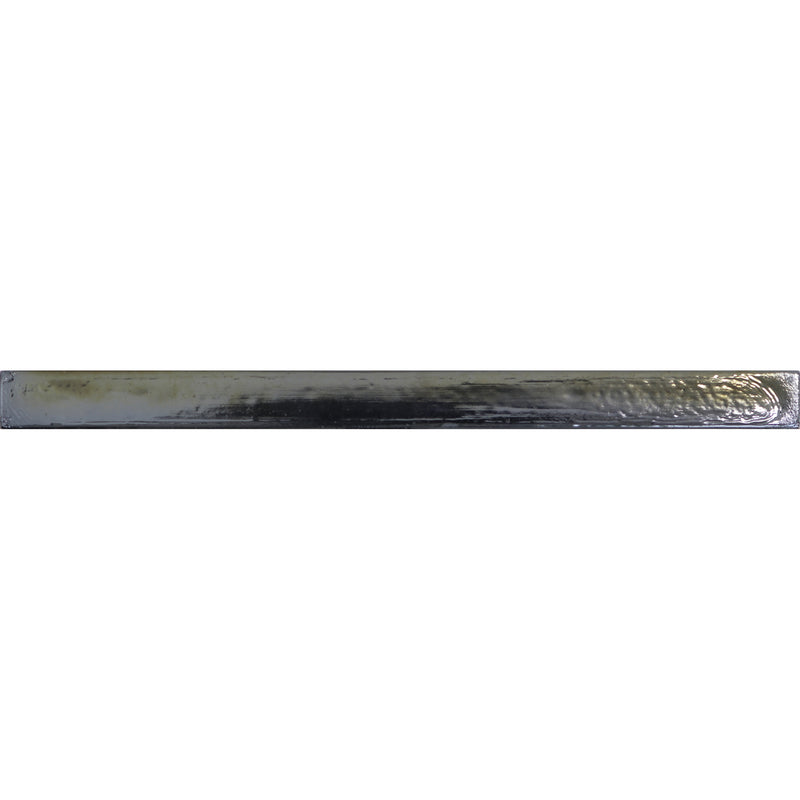 GLASS BARS: Midnight Black Flat Bar Liner (5/8"x7 7/8" | pearl)