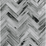 HAISEN: Starlight 1"x4" Herringbone Field Mosaic (8.83"x11.24" | natural)