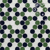 KANU: Coastline Buoy Penny Round Field Mosaic (10.02"x11.57" | glossy)