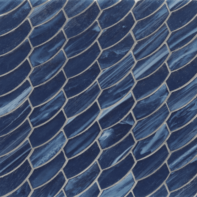 LUCE: Sani Feather Offset Field Mosaic (10.41"x11.24" | silk)