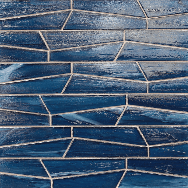 LUCE: Sani Fin Offset Field Mosaic (10.05"x12.04" | pearl)
