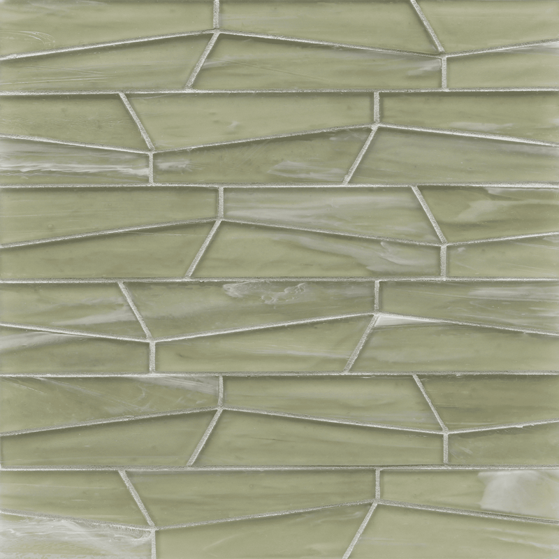 LUCE: Zephyr Fin Offset Field Mosaic (10.05"x12.04" | silk)