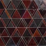 MISTRAL: Layla Kilim Triangular Field Mosaic (11.89"x6.93" | semi glossy)