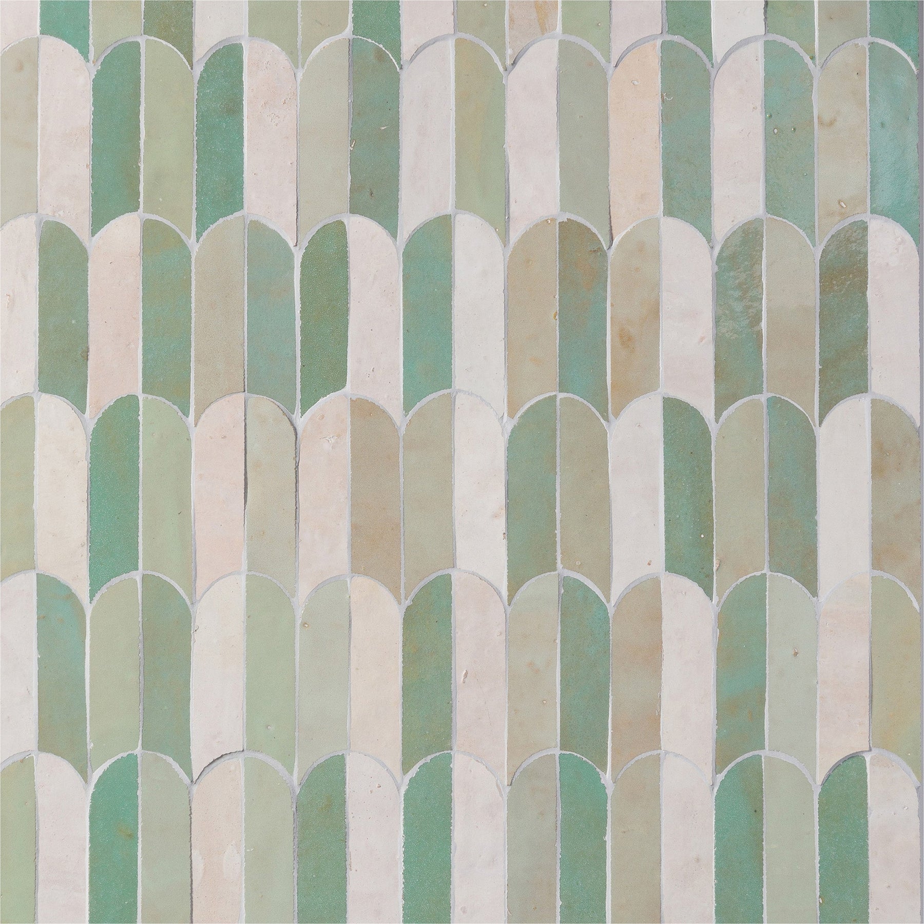 MISTRAL: Medina Bab Stack Field Mosaic (12.83"x11.61" | semi glossy)