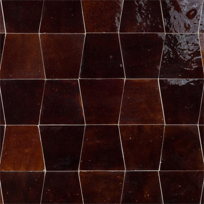 MISTRAL: Sumac Trapezoid Field Tile (3"x4" | semi glossy)