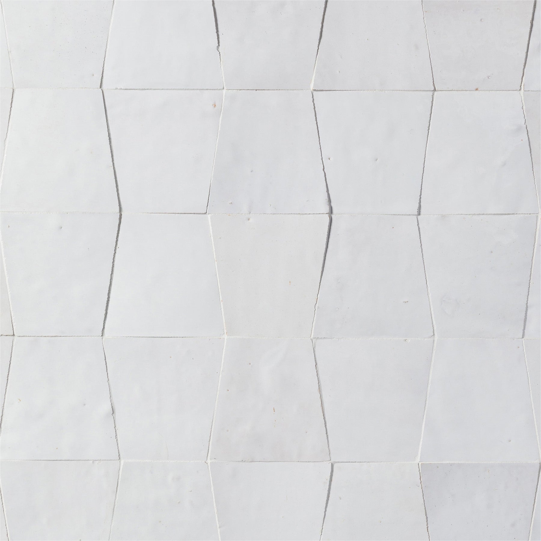 MISTRAL: White Trapezoid Field Tile (3"x4" | semi glossy)