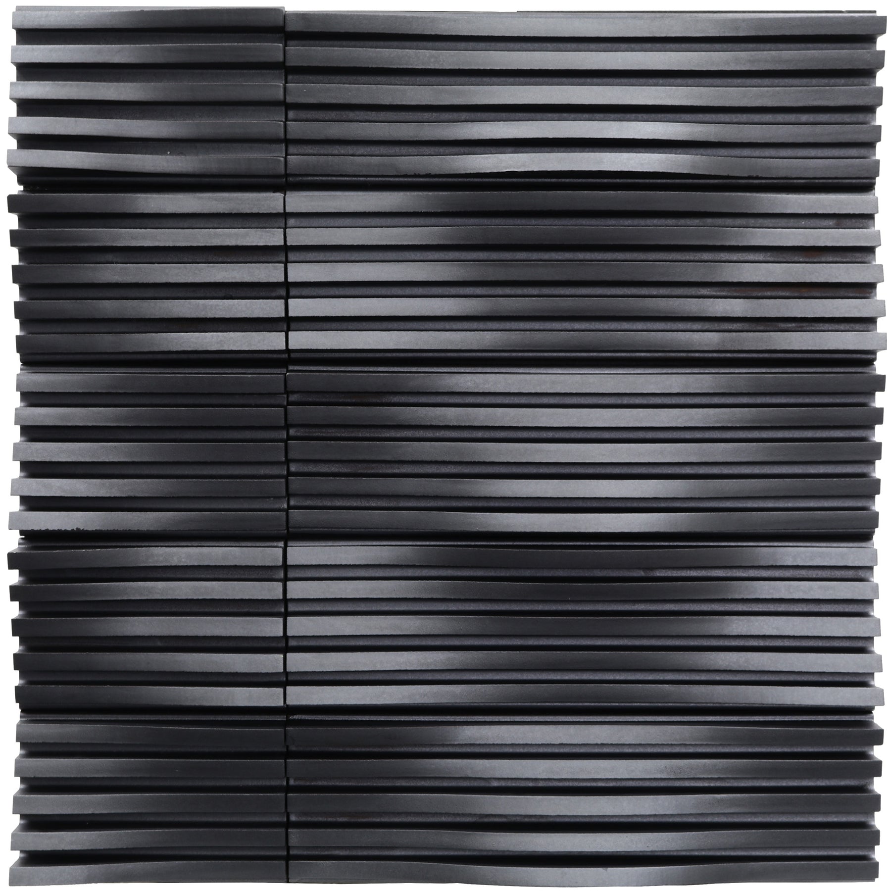 MOMENTUM: Dark Silver Kinesis Rectangle Field Tile (4"x13" | semi glossy)
