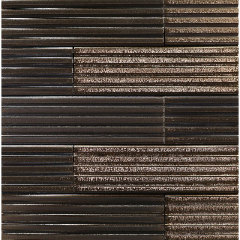 MOMENTUM: Sunset Bronze Sync Rectangle Field Tile (4"x13" | semi glossy)