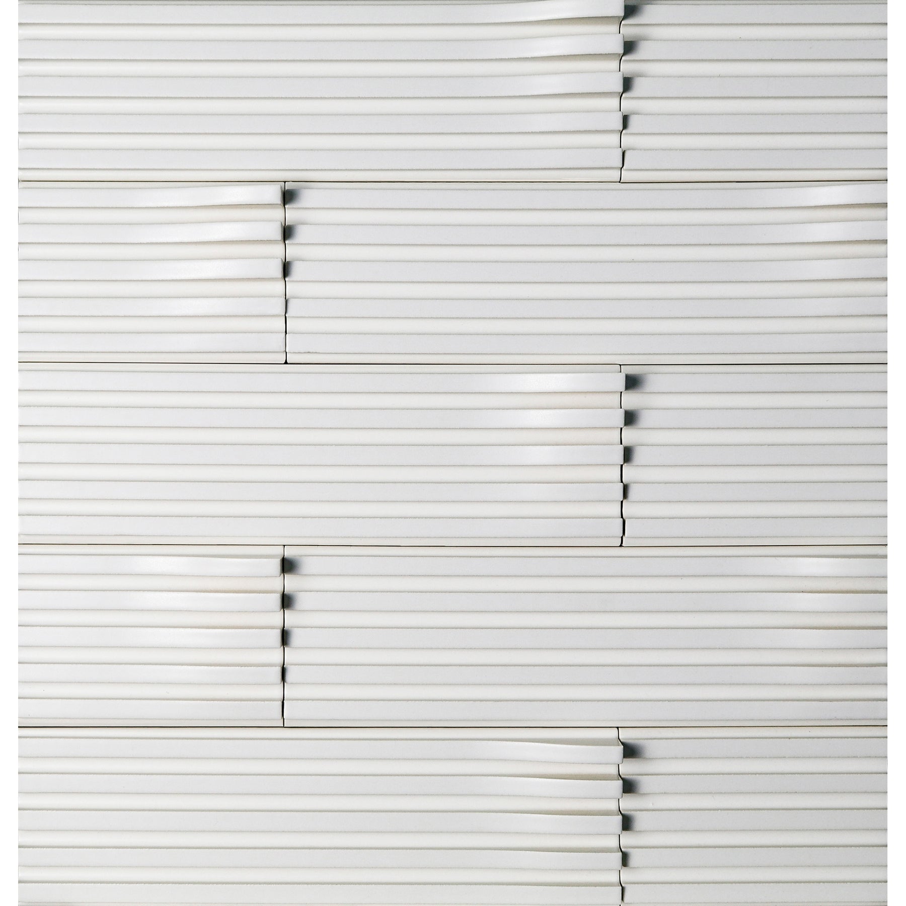 MOMENTUM: White Sand Rise Right Rectangle Field Tile (4"x13" | semi glossy)