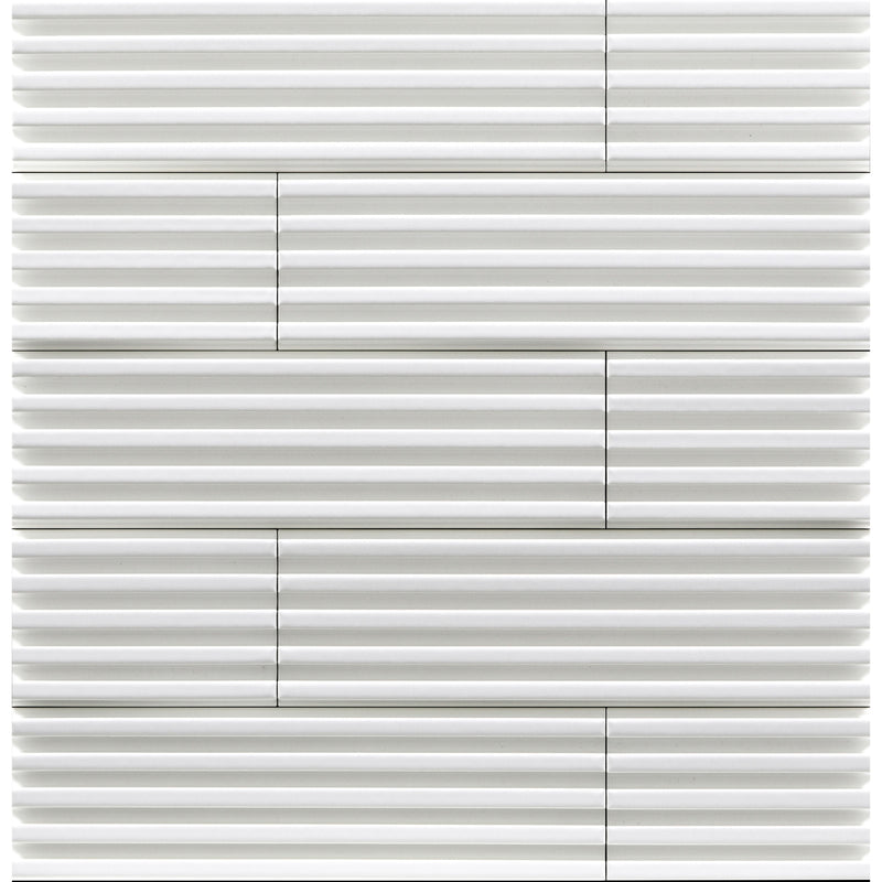 MOMENTUM: White Sand Sync Rectangle Field Tile (4"x13" | semi glossy)