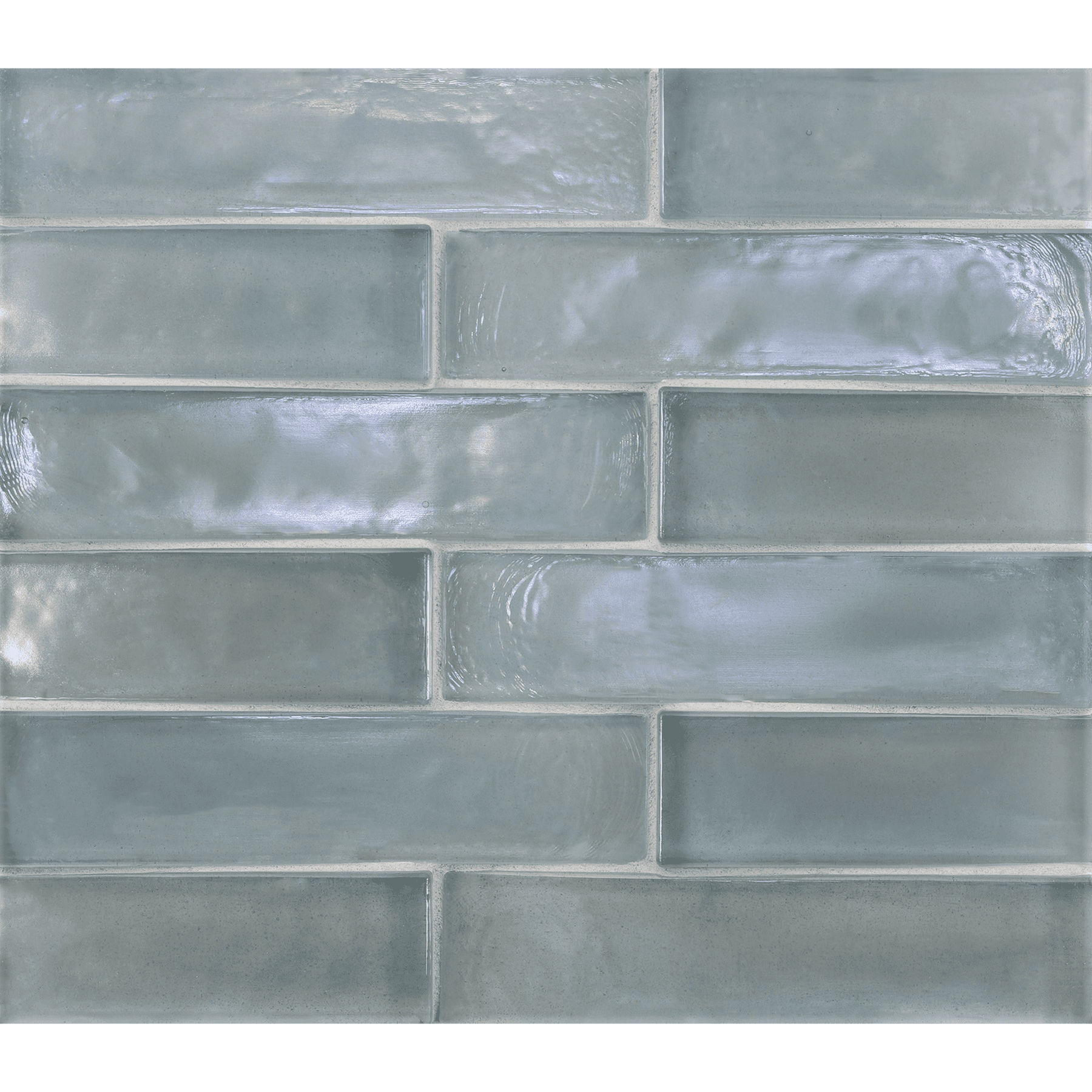 ORIGAMI FIELD: Clear Elation Rectangle Field Tile (2"x8" | pearl)
