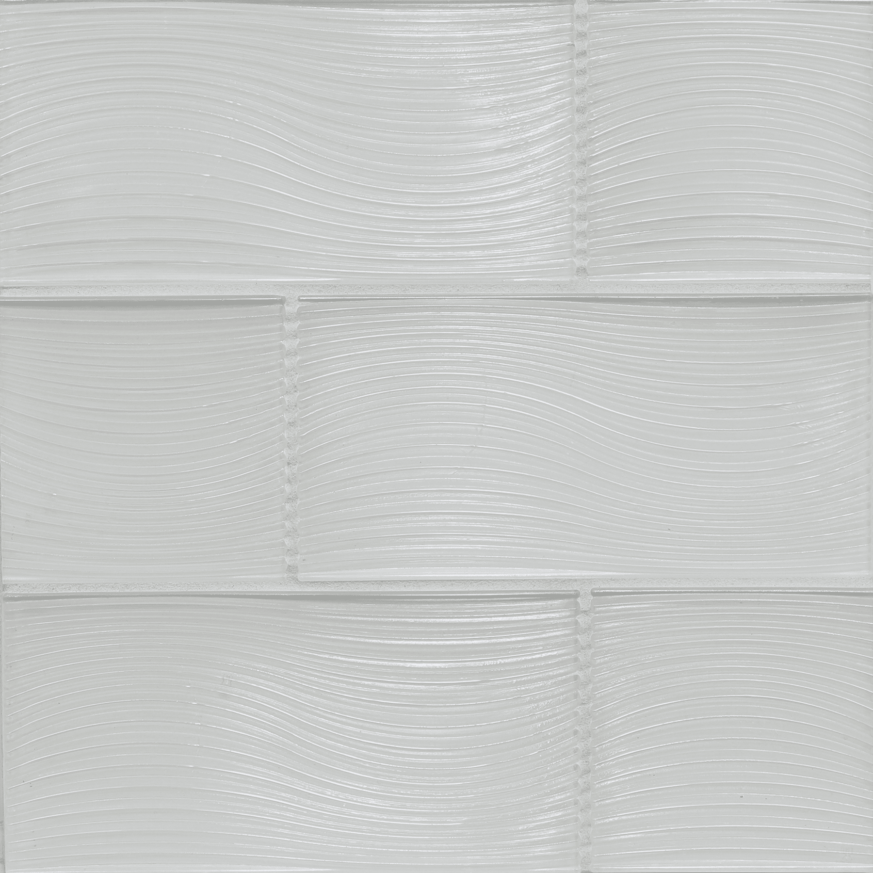 ORIGAMI FIELD: Crystal Verve Rectangle Field Tile (4"x8" | pearl)