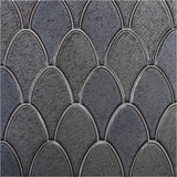 SHINJU: Cape Pearl Stingray Scales Field Mosaic (9.06"x12.24" | semi glossy)