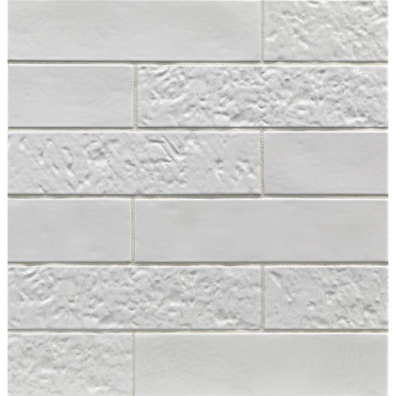 SHINJU: Kumamoto Reef Rectangle Field Tile (2 1/2"x9 1/2" | semi glossy)