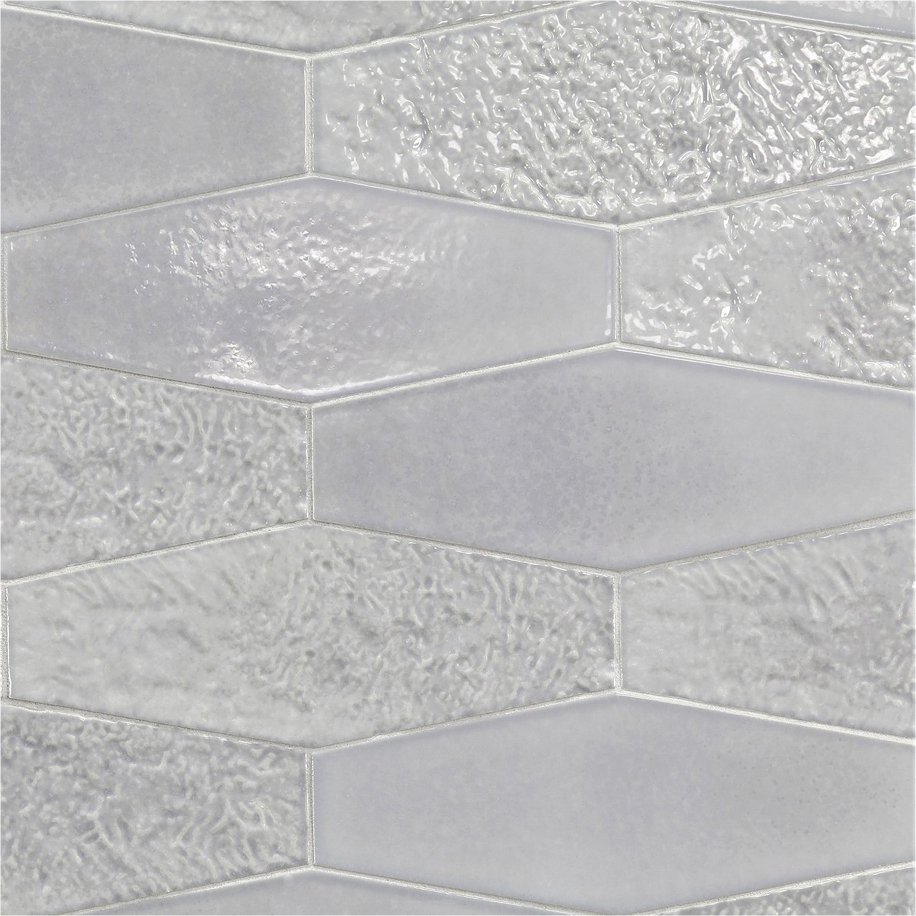 SHINJU: Moonstone Reef Elongated Hexagon Field Tile (3 1/2"x9 1/2" | semi glossy)
