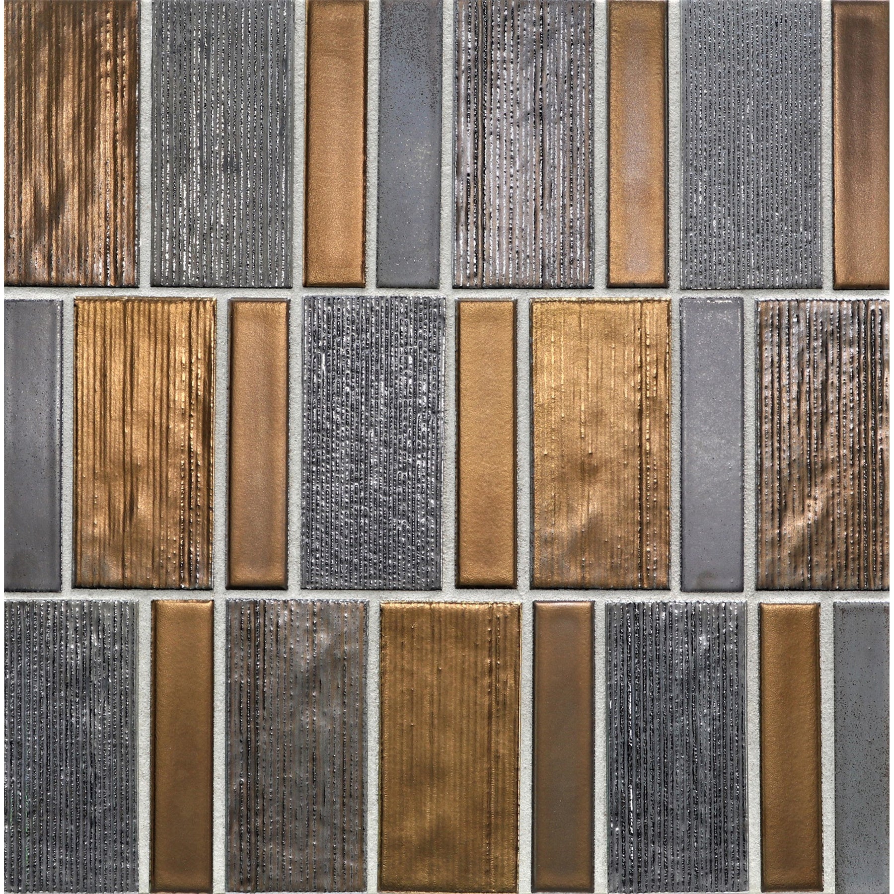 SHINJU: Pacific Swell Stack Field Mosaic (11.26"x11.69" | semi glossy)