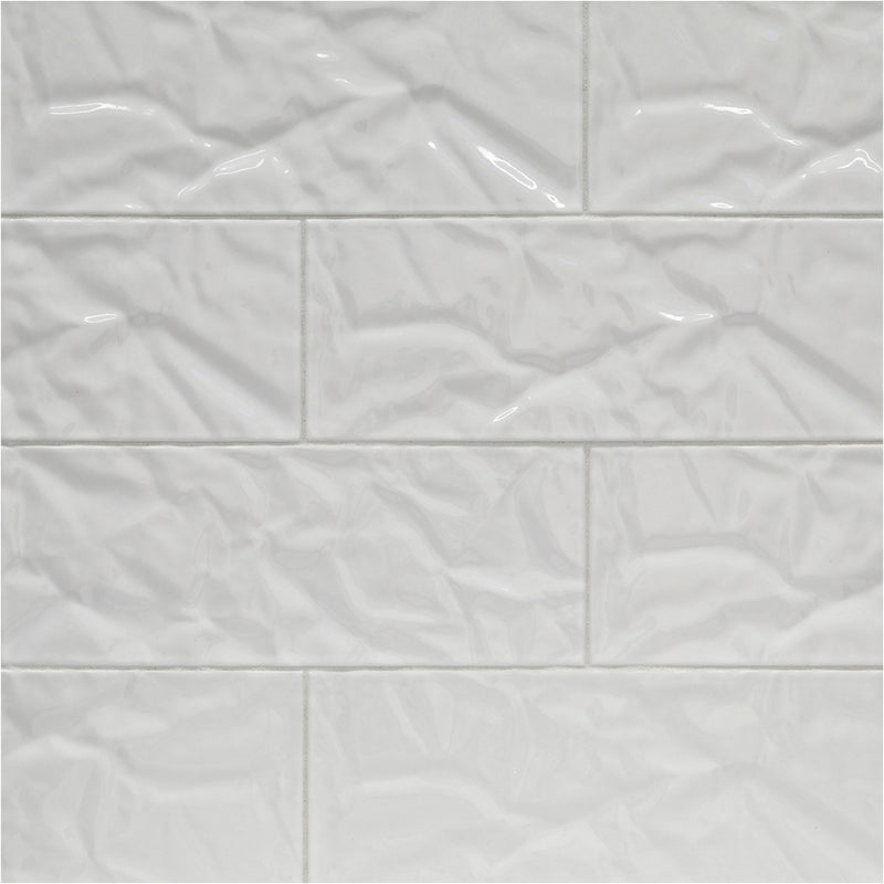 SHINJU MIRAI: Kumamoto Paper Rectangle Field Tile (3 1/2"x9 1/2" | glossy)