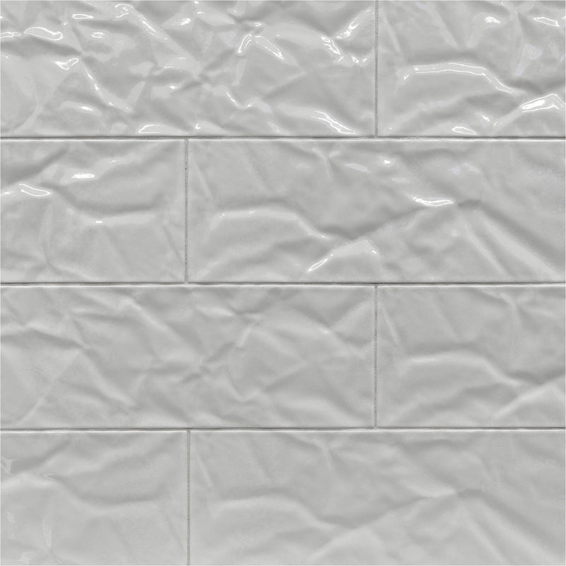 SHINJU MIRAI: Kushi Paper Rectangle Field Tile (3 1/2"x9 1/2" | glossy)