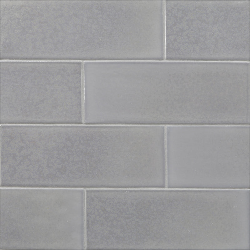 SHINJU MIRAI: Moonstone Serene Rectangle Field Tile (3 1/2"x9 1/2" | glossy)