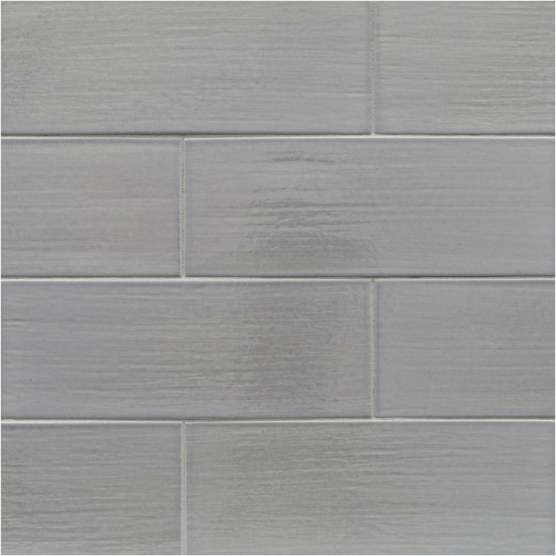 SHINJU MIRAI: Moonstone Zen Garden Rectangle Field Tile (3 1/2"x9 1/2" | glossy)