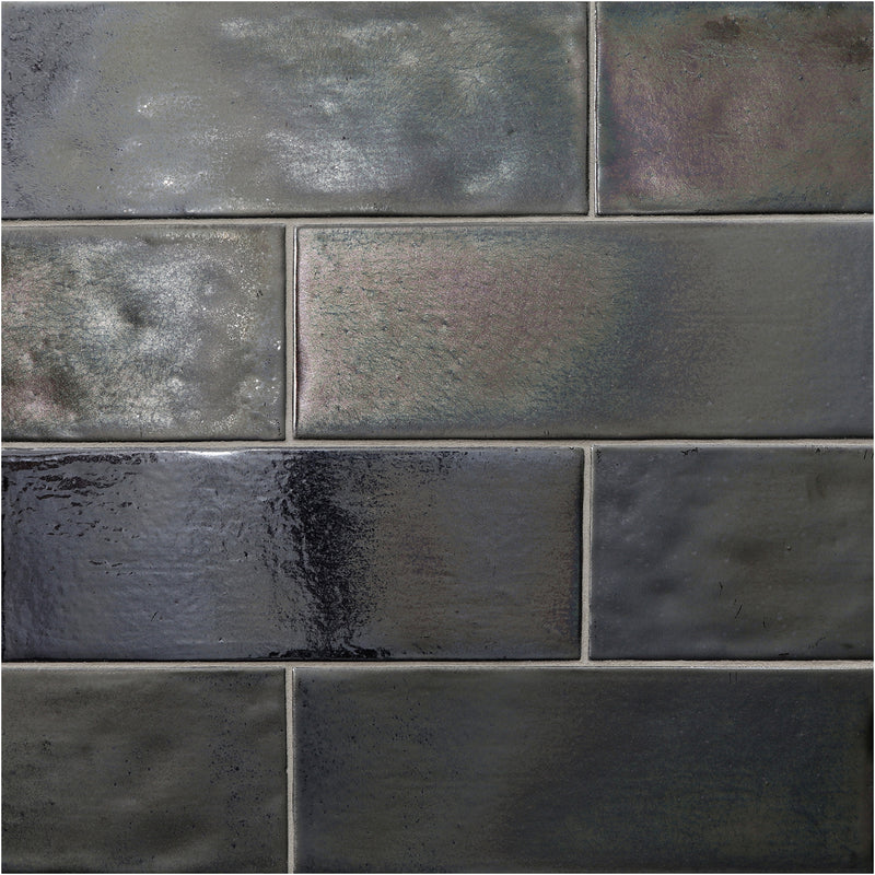 SHINJU MIRAI: Olympia Serene Rectangle Field Tile (3 1/2"x9 1/2" | glossy)