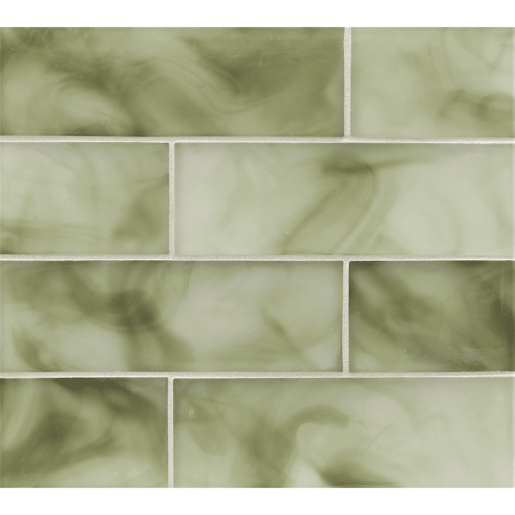 SONARE: Herb Garden Tone Rectangle Field Tile (3"x9" | pearl)