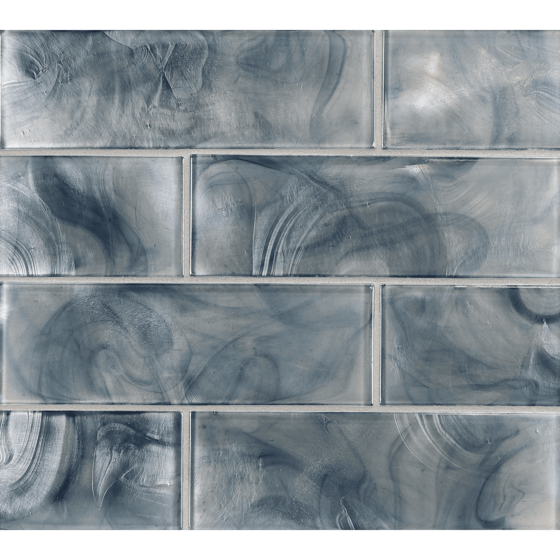 SONARE: Midnight Swim Tone Rectangle Field Tile (3"x9" | pearl)
