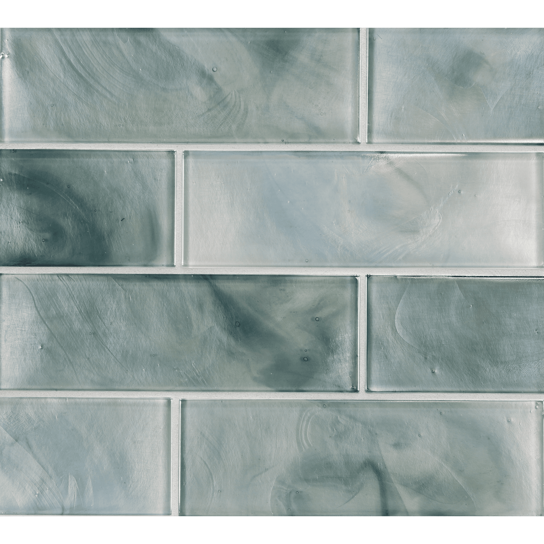 SONARE: Seafoam Tone Rectangle Field Tile (3"x9" | pearl)