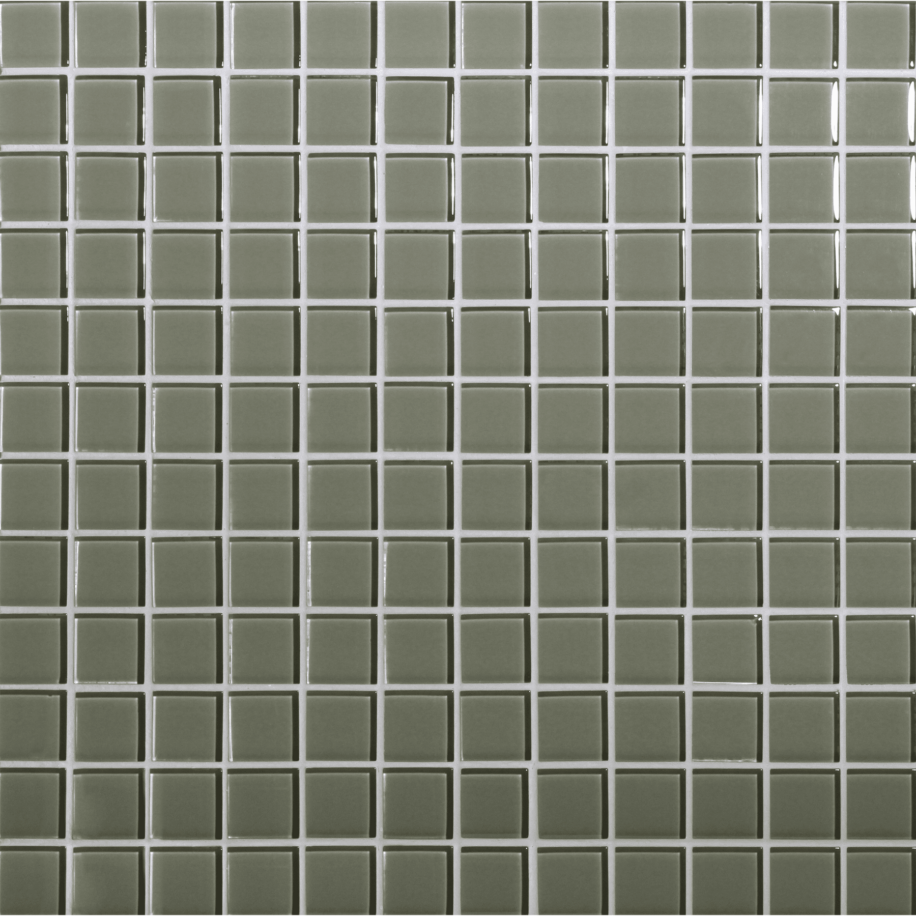 TOMEI: Ascot Mint 1"x1" Straight Stack Field Mosaic (12.57"x12.57" | natural)
