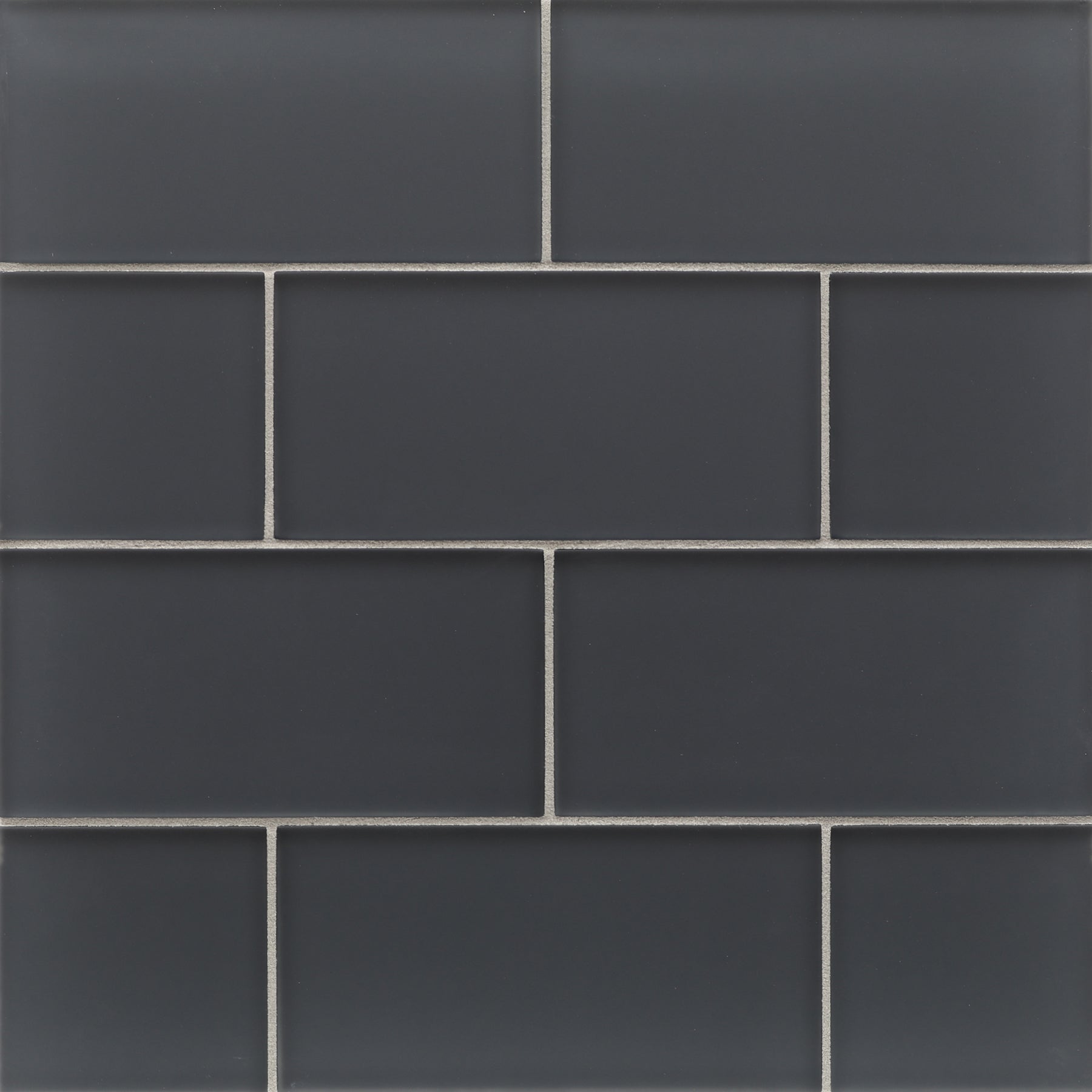 TOMEI: Sherborne Grey Rectangle Field Tile (3"x6" | silk)