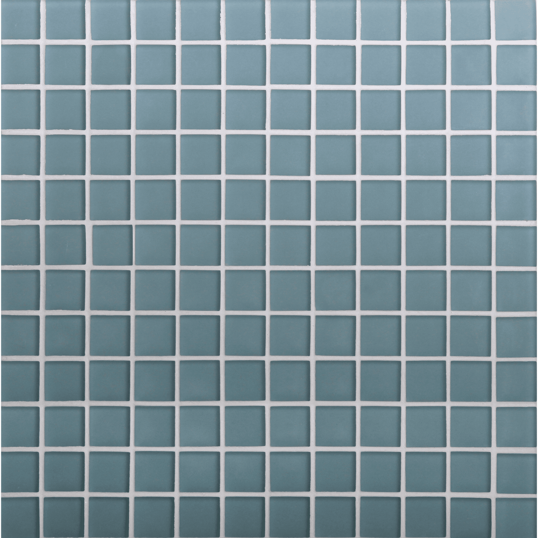 TOMEI: Wedgewood Blue 1"x1" Straight Stack Field Mosaic (12.57"x12.57" | silk)