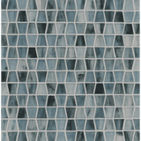 TOZEN: Iodine Wings Tapered Field Mosaic (11.91"x12.50" | silk)