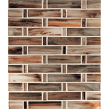 TOZEN: Lithium Tresse Offset Field Mosaic (9.00"x12.50" | silk)