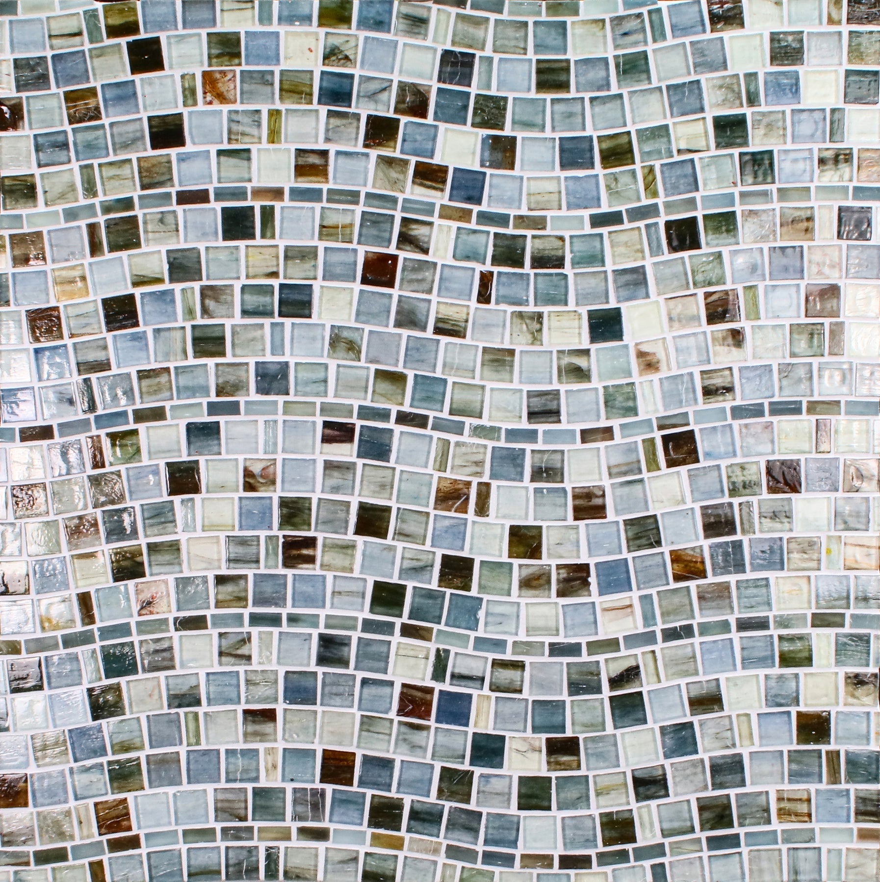 TOZEN: Oxygen Rio Offset Field Mosaic (15.42"x11.67" | silk)