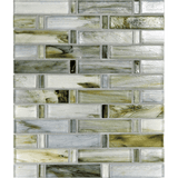 TOZEN: Strontium Tresse Offset Field Mosaic (9.00"x12.50" | natural)