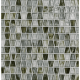 TOZEN: Strontium Wings Tapered Field Mosaic (11.91"x12.50" | natural)