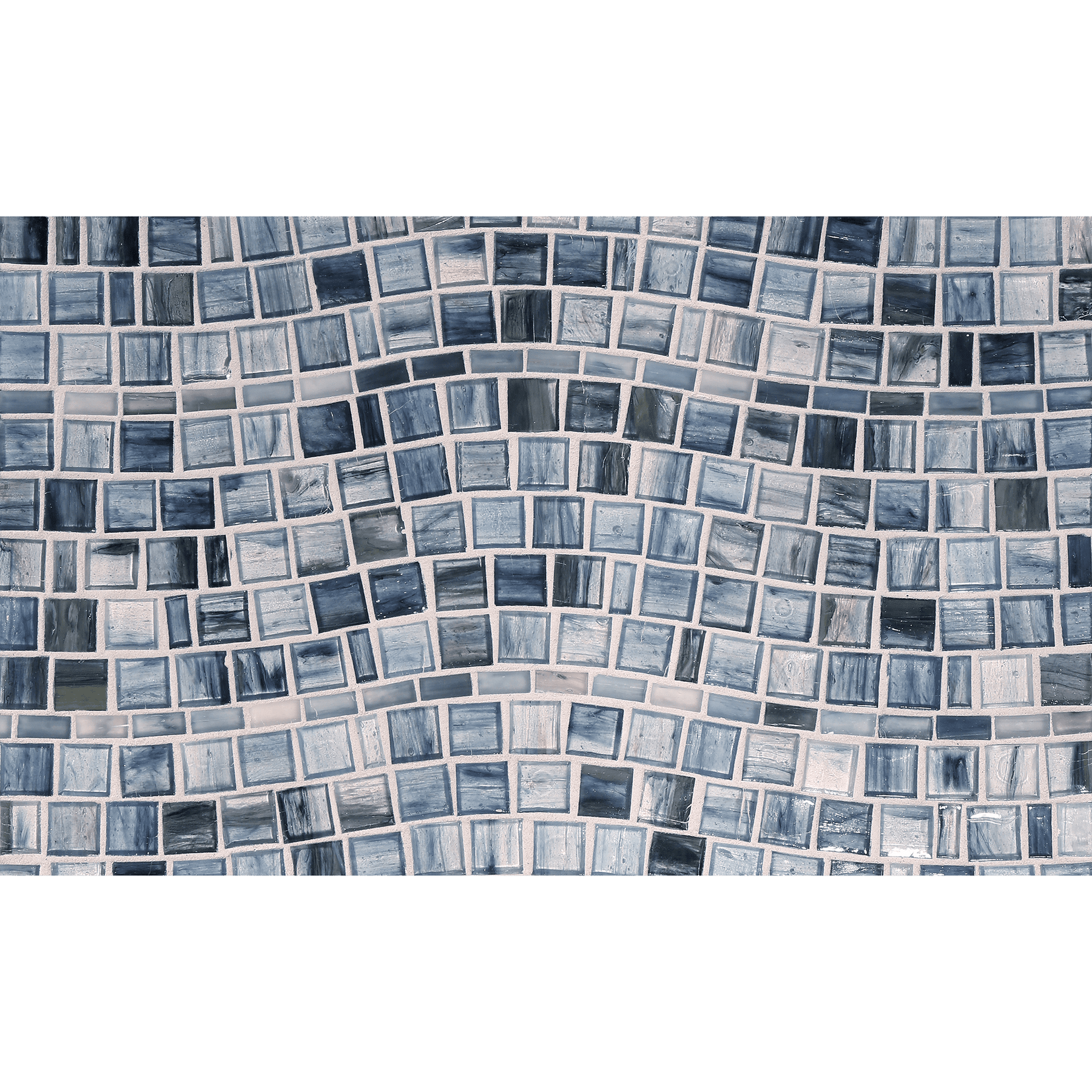 TOZEN: Tanzanite Rio Offset Field Mosaic (15.42"x11.67" | natural)