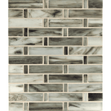 TOZEN: Vanadium Tresse Offset Field Mosaic (9.00"x12.50" | silk)