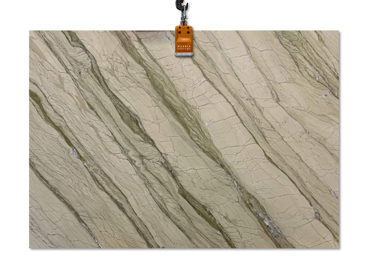 Alga Green Polished Marble Slab Random