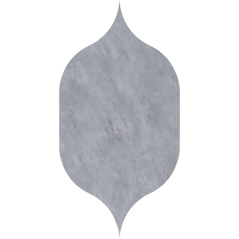 Gothic Arabesque Allure Light Polished Marble Waterjet Decos 4 7/8Γ8 13/16 Image